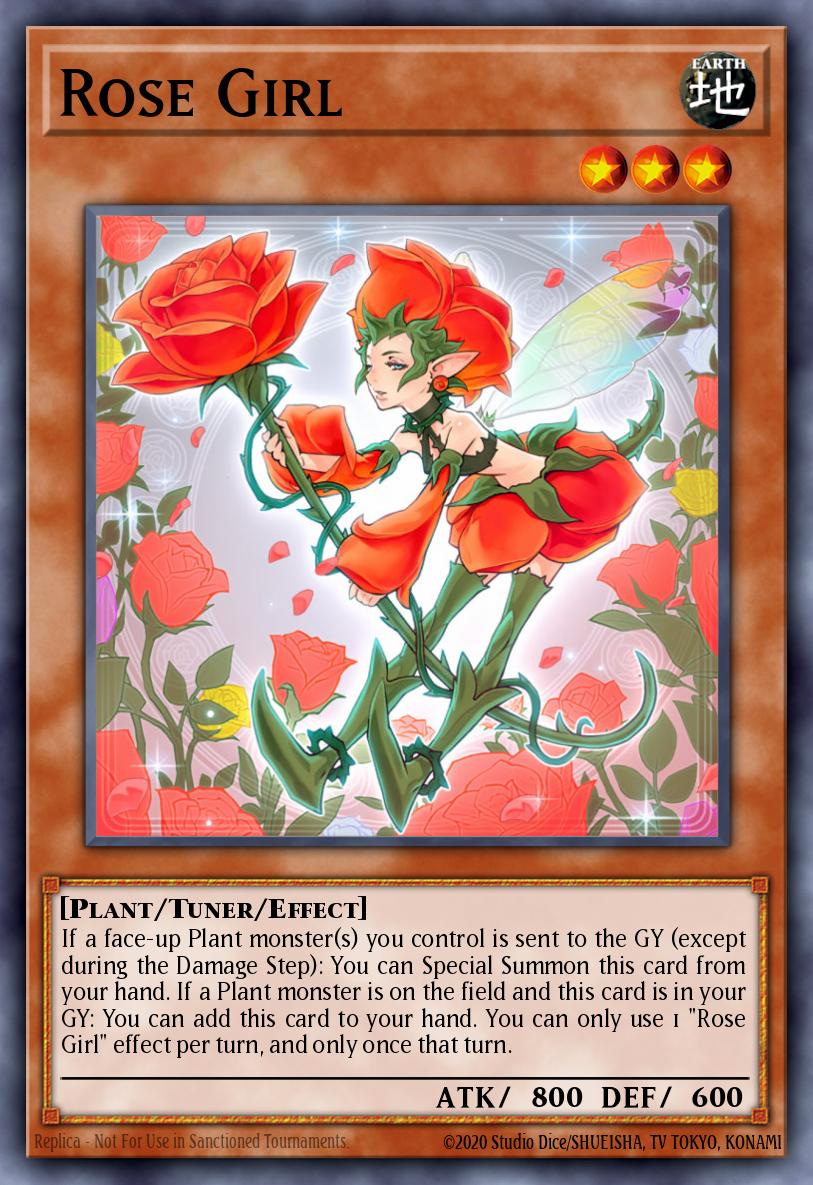 Rose Girl Common MP21-EN088 2021 Tin of Ancient Battles Yugioh card