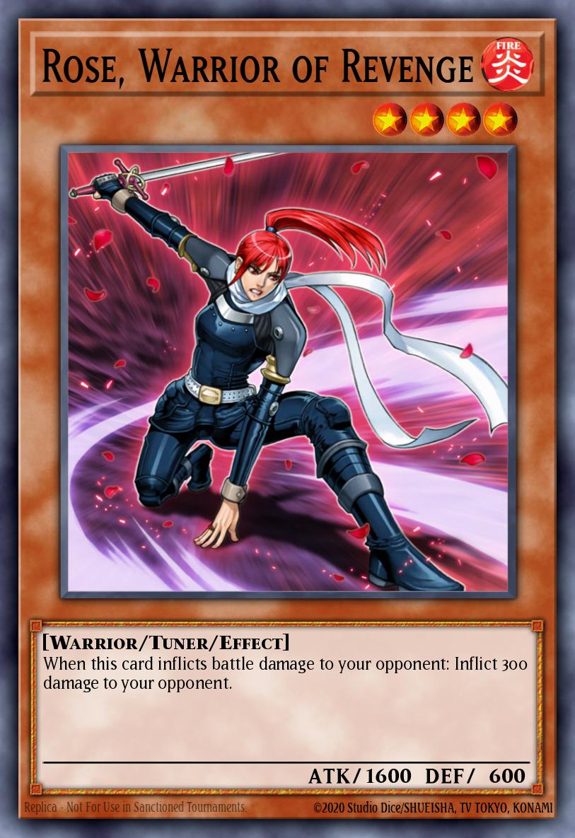 Rose, Warrior of Revenge Super Rare CSOC-ENSP1 Crossroads of Chaos Sneak Peek Participation Card Yugioh card