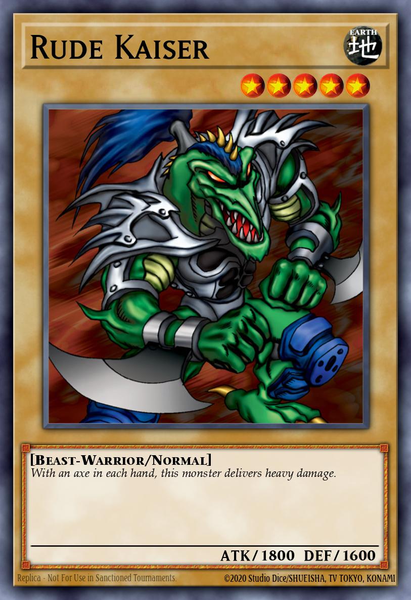 Rude Kaiser Ultra Rare KC01-EN011 25th Anniversary Ultimate Kaiba Set Yugioh card