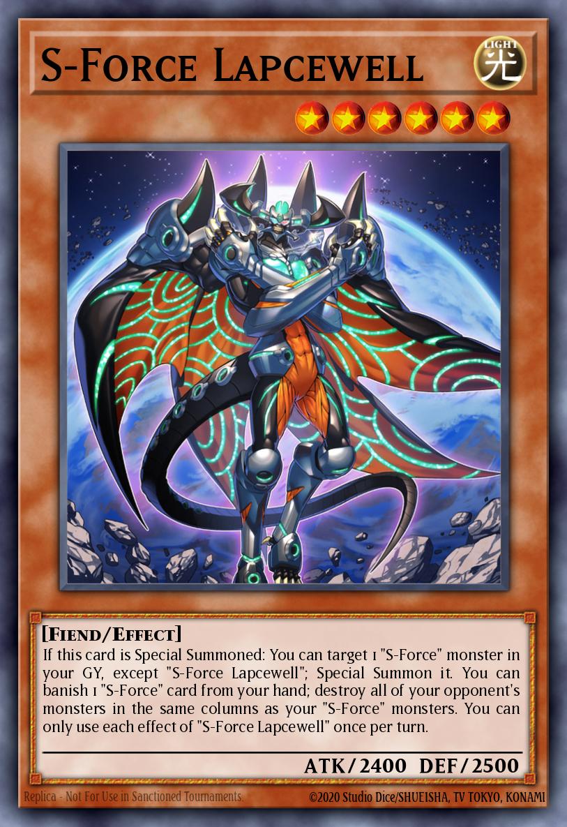 S-Force Lapcewell Ultra Rare MP23-EN012 25th Anniversary Tin Dueling Heroes Mega Pack Yugioh card