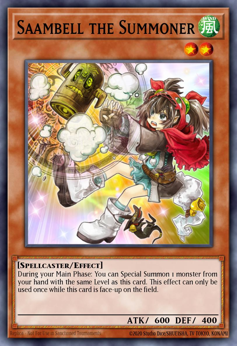 Saambell the Summoner Common GENF-EN029 Generation Force Yugioh card