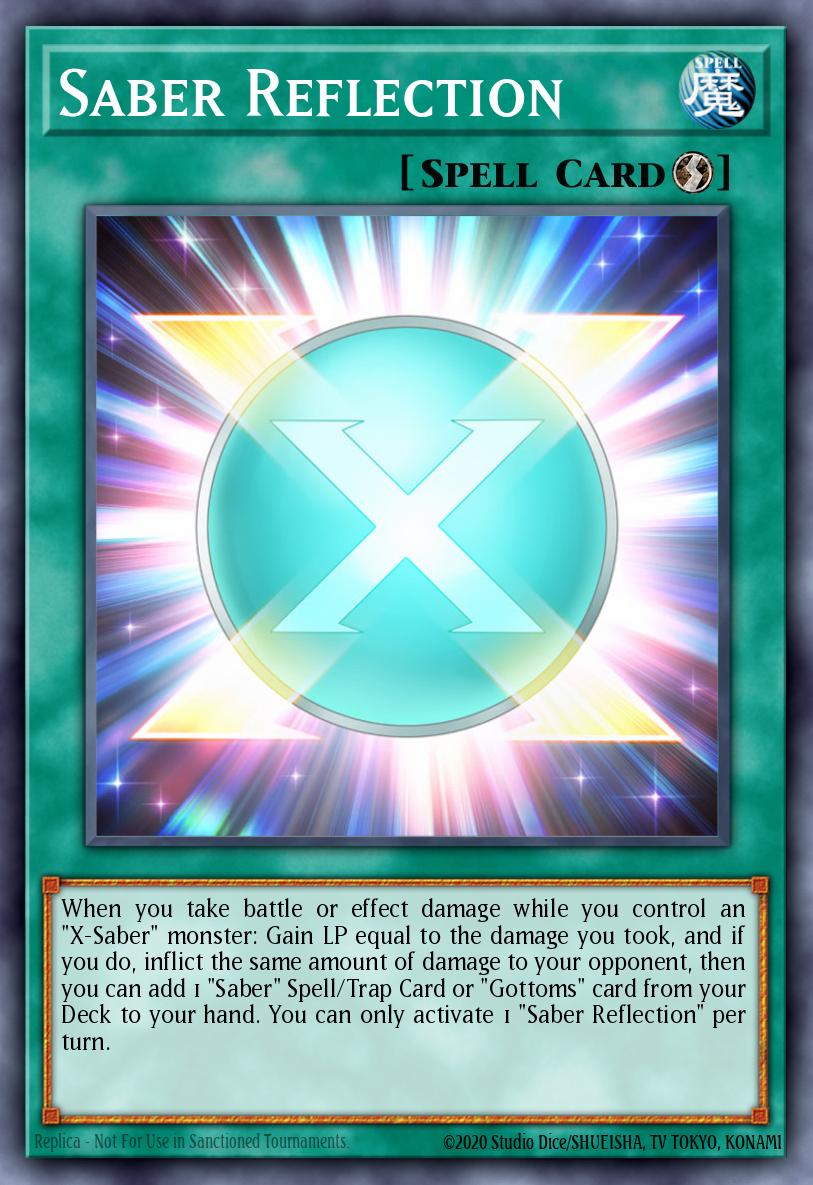Saber Reflection Rare INOV-EN090 Invasion Vengeance Yugioh card