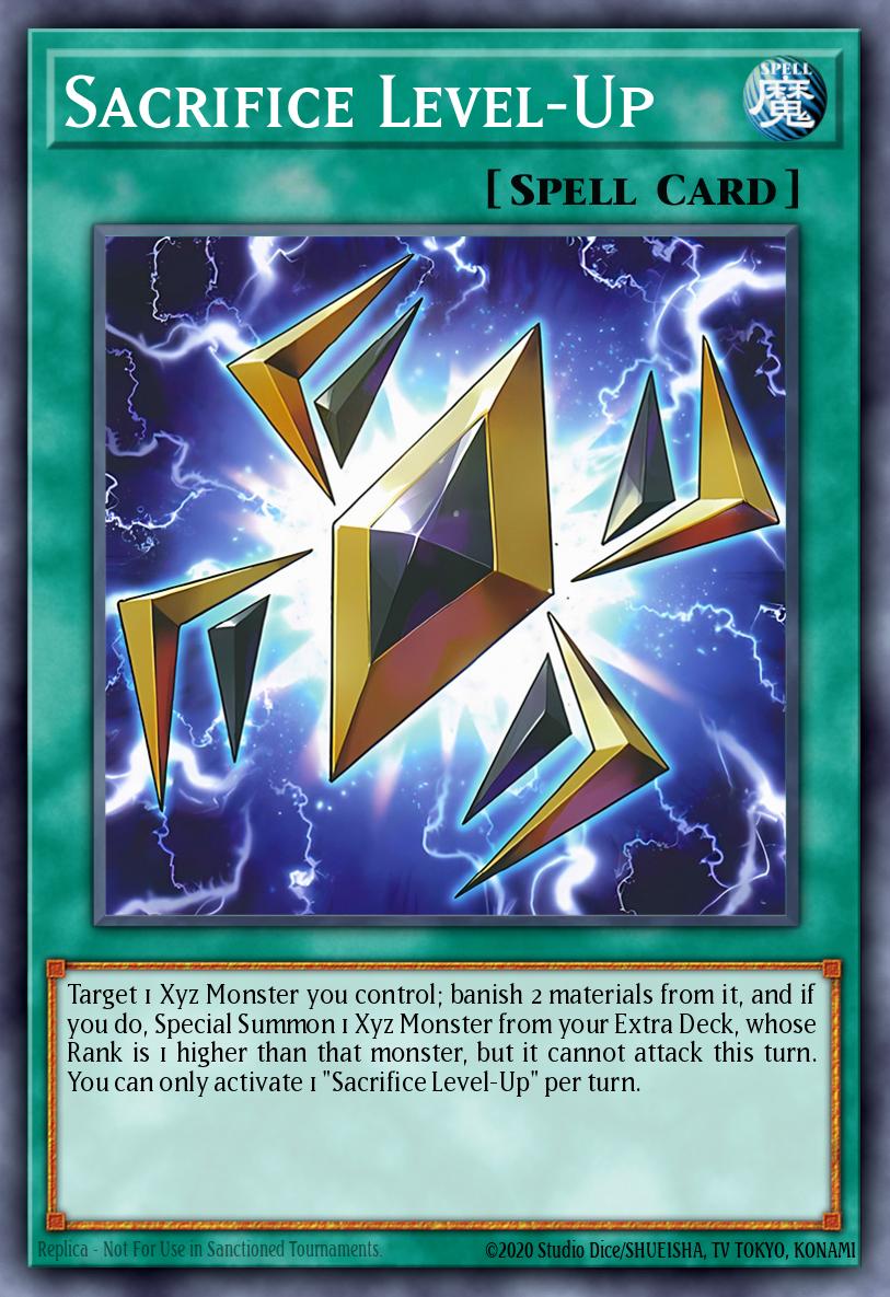 Sacrifice Level-Up Ultra Rare BLTR-EN034 Battles of Legend Terminal Revenge Yugioh card