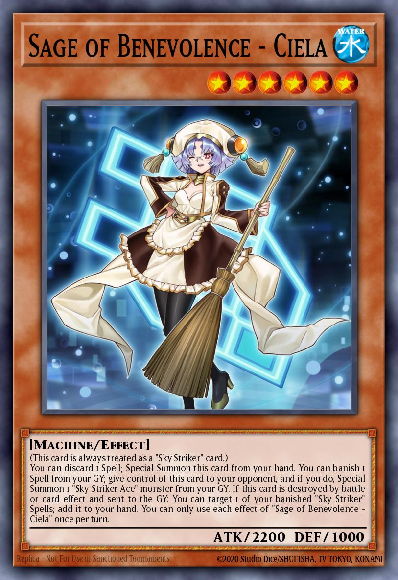 Sage of Benevolence - Ciela Ultra Rare BLMR-EN051 Battles of Legend Monstrous Revenge Yugioh card