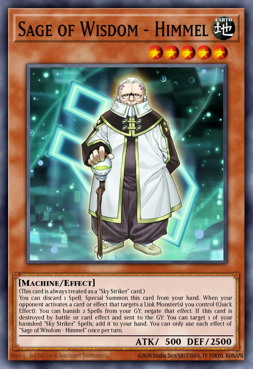 Sage of Wisdom - Himmel Ultra Rare BLMR-EN050 Battles of Legend Monstrous Revenge Yugioh card