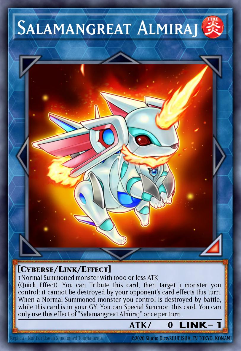 Salamangreat Almiraj Common BLC1-EN096 Battles of Legend Chapter 1 Yugioh card