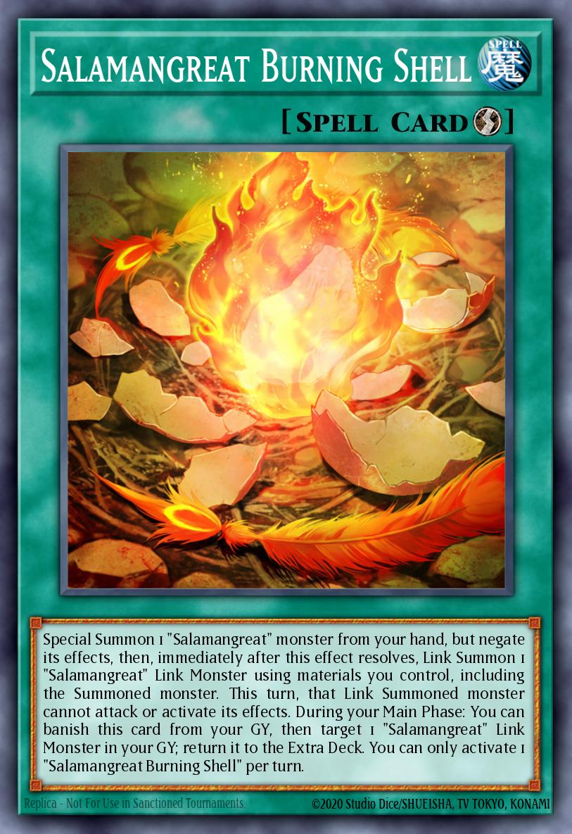 Salamangreat Burning Shell Common MP20-EN179 2020 Tin of Lost Memories Mega Pack Yugioh card