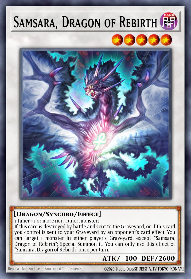Samsara Dragon of Rebirth Super Rare MP15-EN097 2015 Mega-Tin Mega Pack Yugioh card