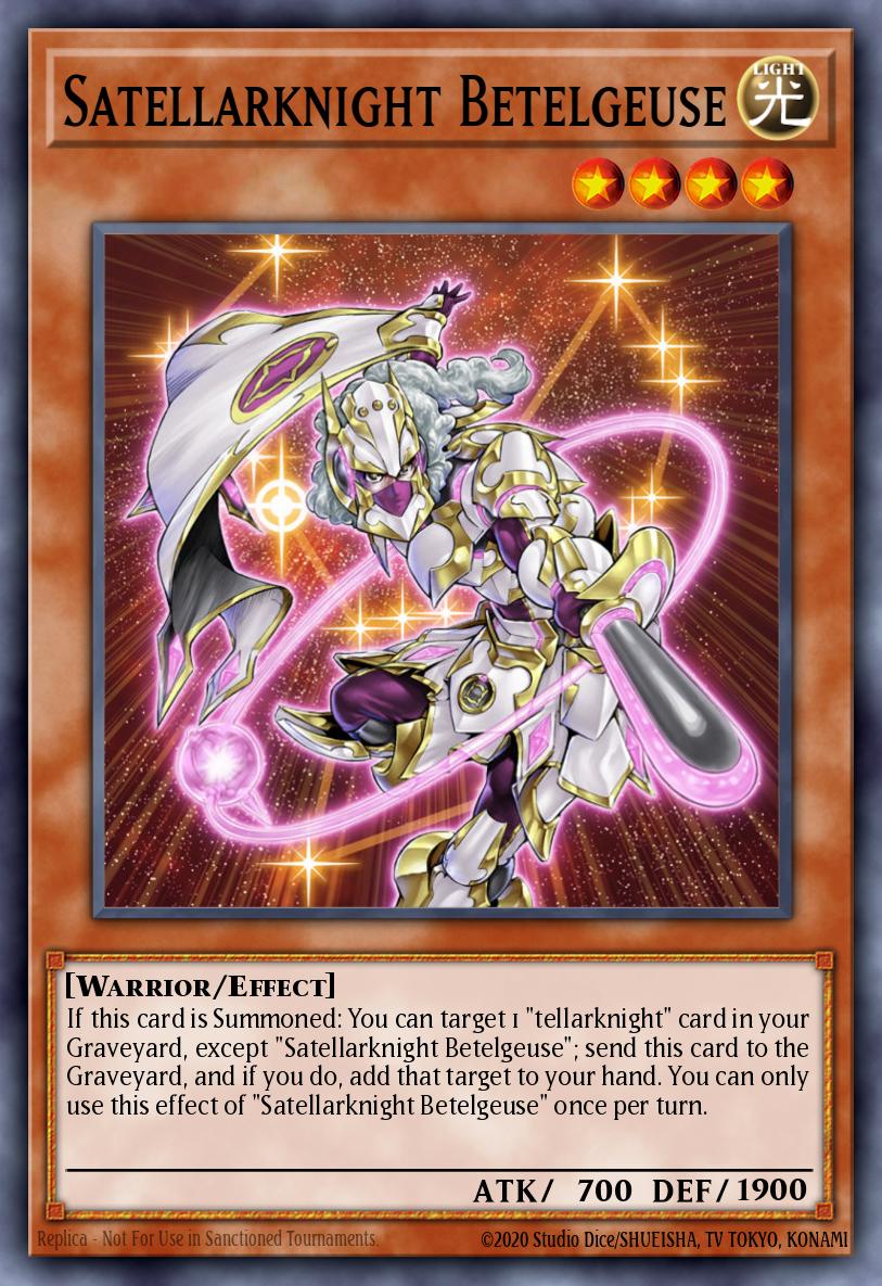 Satellarknight Betelgeuse Common MP15-EN148 2015 Mega-Tin Mega Pack Yugioh card