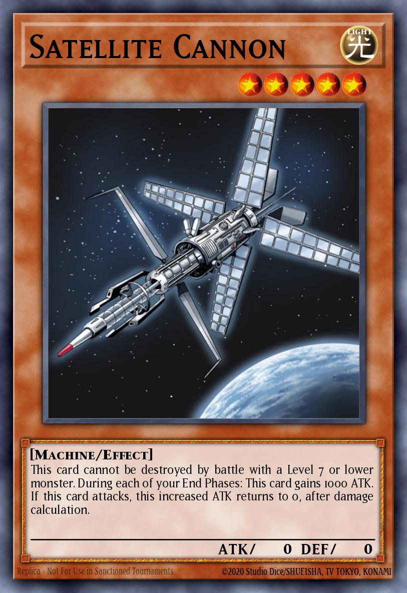 Satellite Cannon Ultra Rare CP01-EN001 Champion Pack Game One Yugioh card