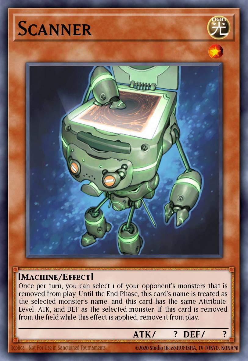 Scanner Super Rare CRMS-EN032 Crimson Crisis Yugioh card