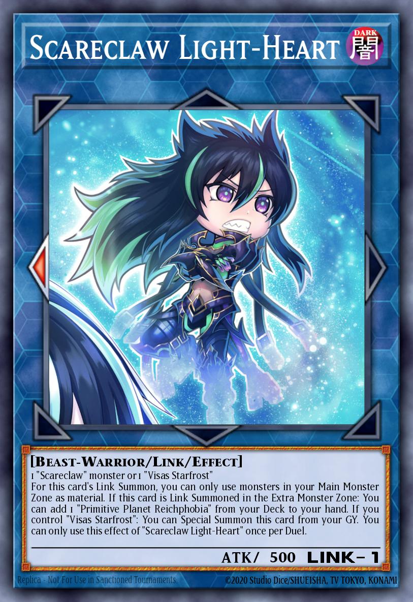Scareclaw Light-Heart Prismatic Secret Rare MP23-EN136 25th Anniversary Tin Dueling Heroes Mega Pack Yugioh card