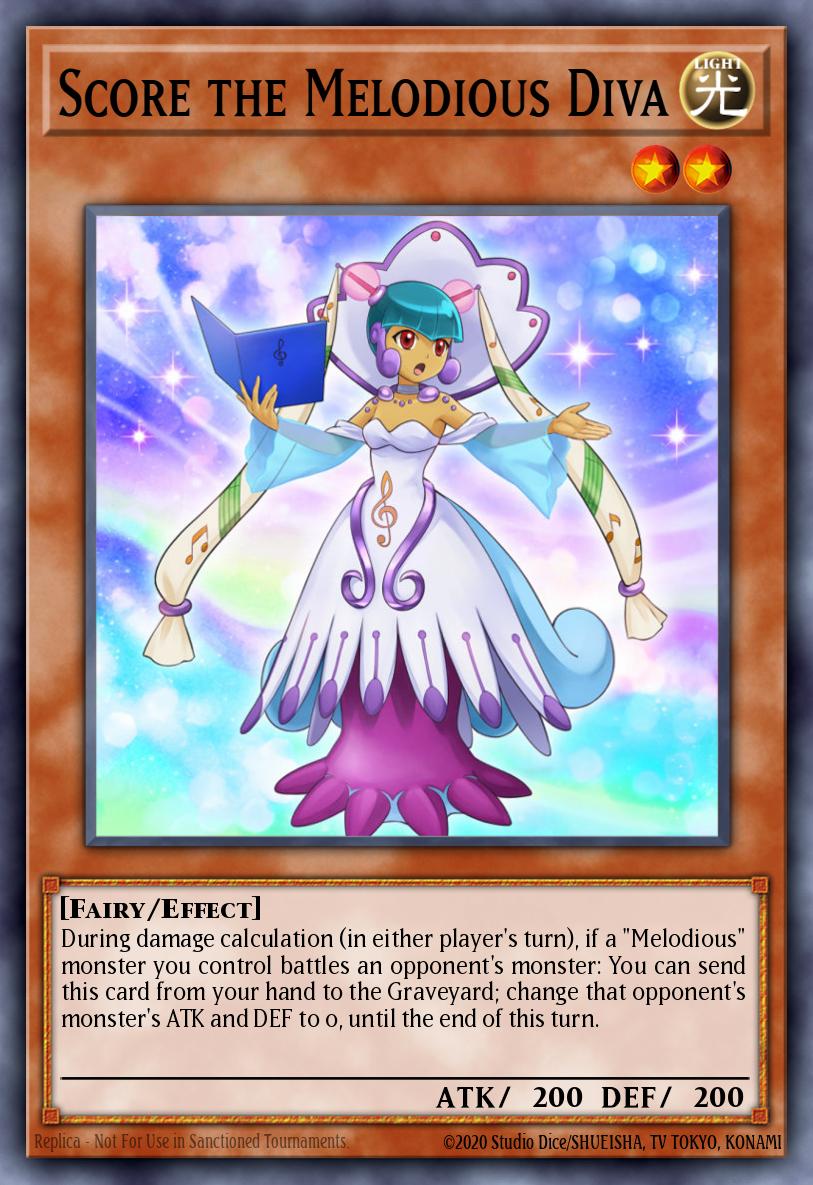 Score the Melodious Diva Common MP16-EN184 2016 Mega-Tin Mega Pack Yugioh card