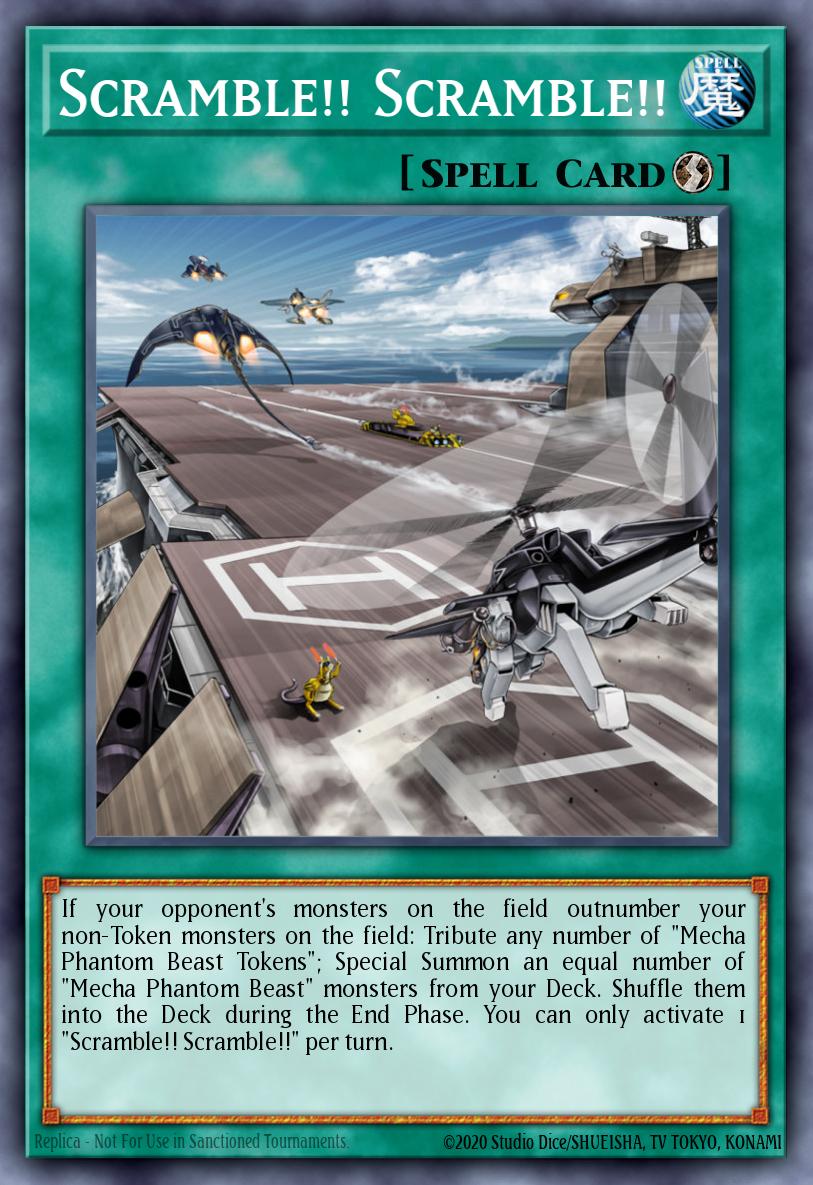 Scramble Scramble Ultra Rare MP14-EN037 2014 Mega-Tin Mega Pack Yugioh card
