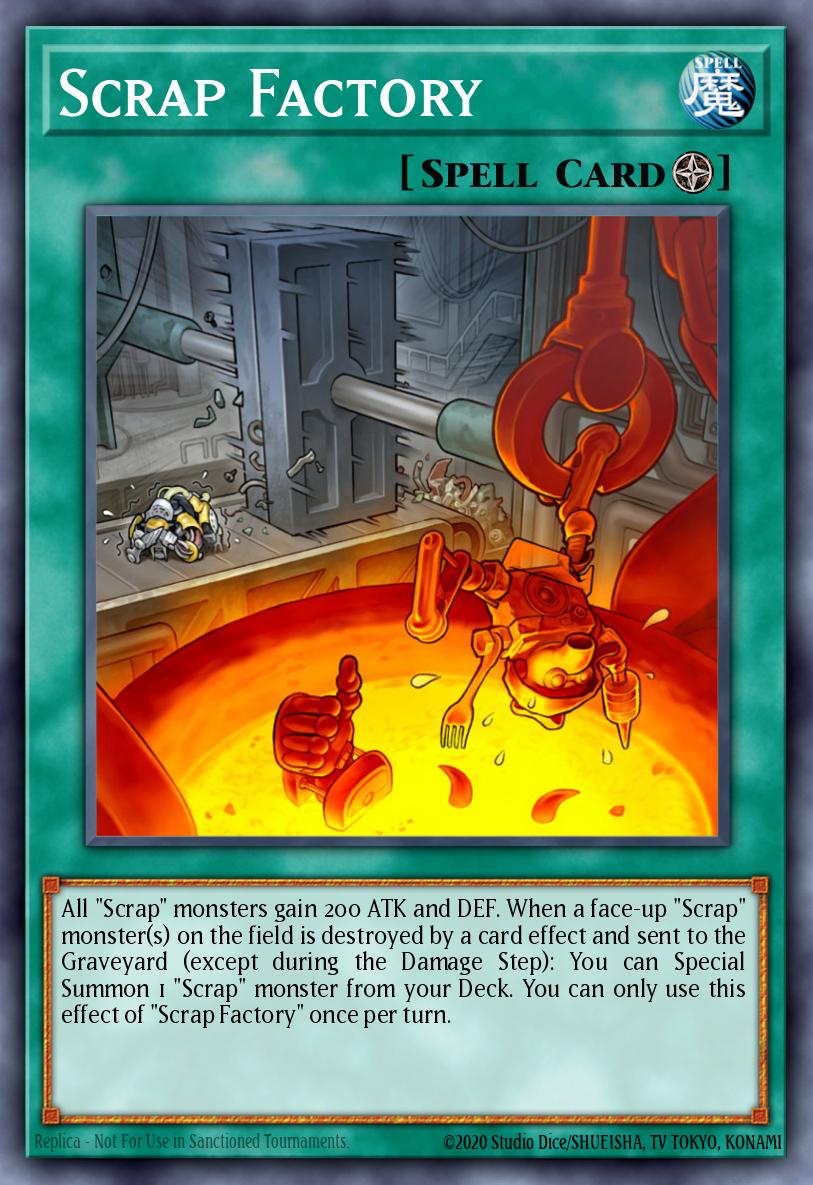 Scrap Factory Common OP09-PT035 OTS Tournament Pack 9 (POR) Yugioh card