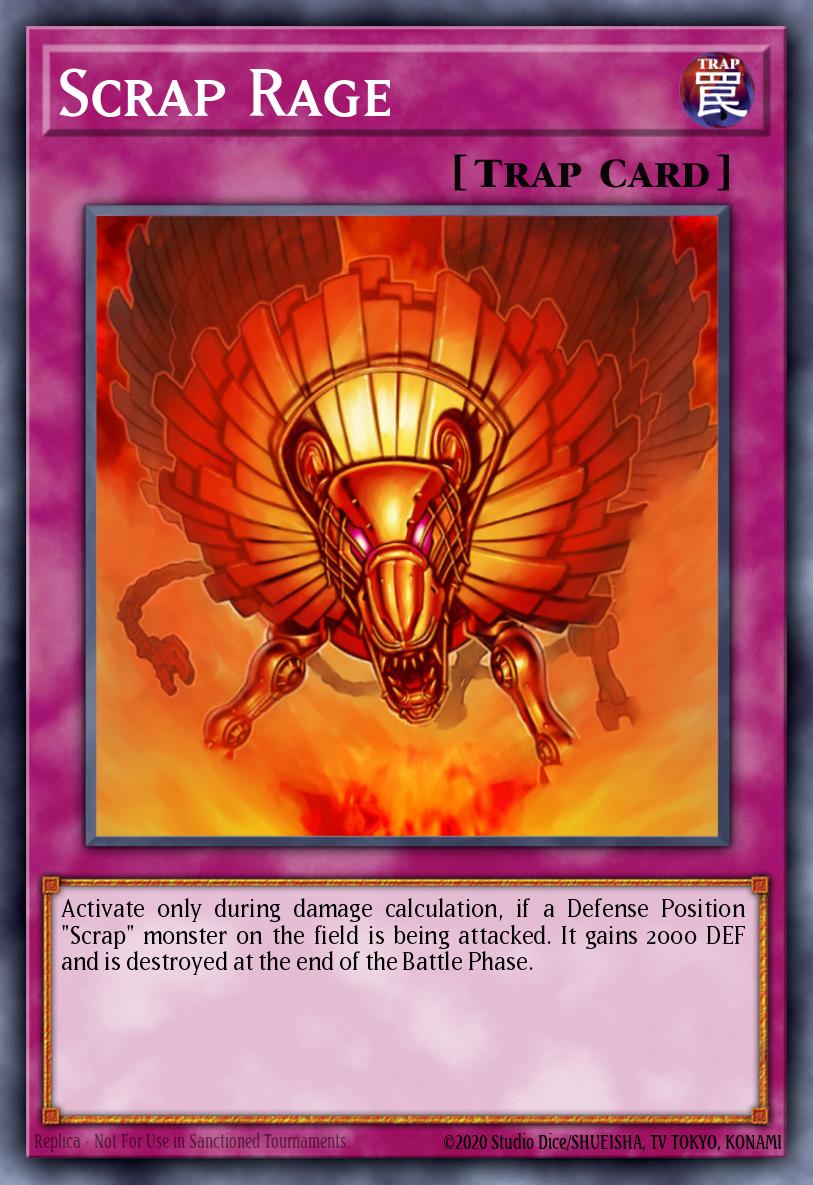 Scrap Rage Common DREV-EN070 Duelist Revolution Yugioh card