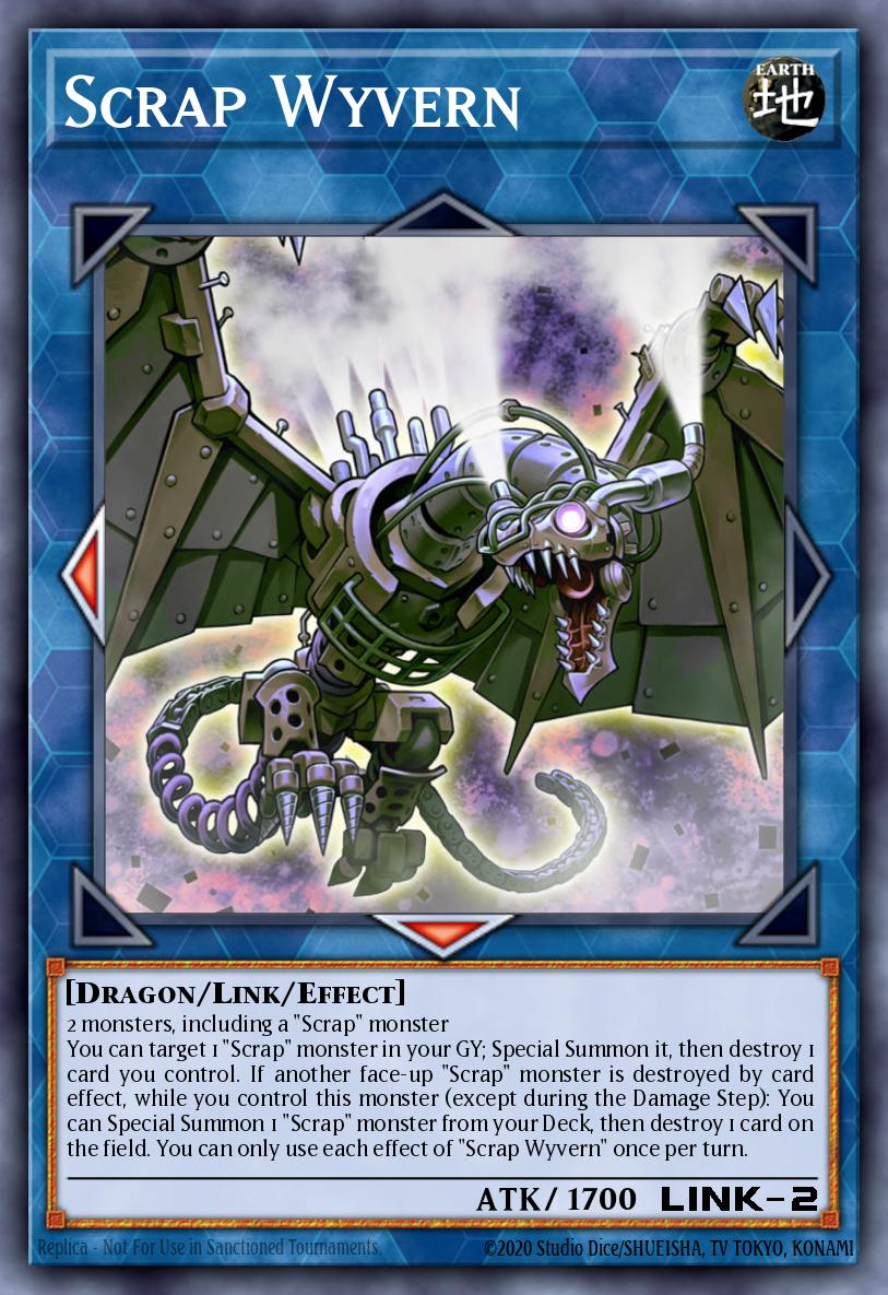 Scrap Wyvern Super Rare CHIM-ENSE1 Chaos Impact Special Edition Yugioh card