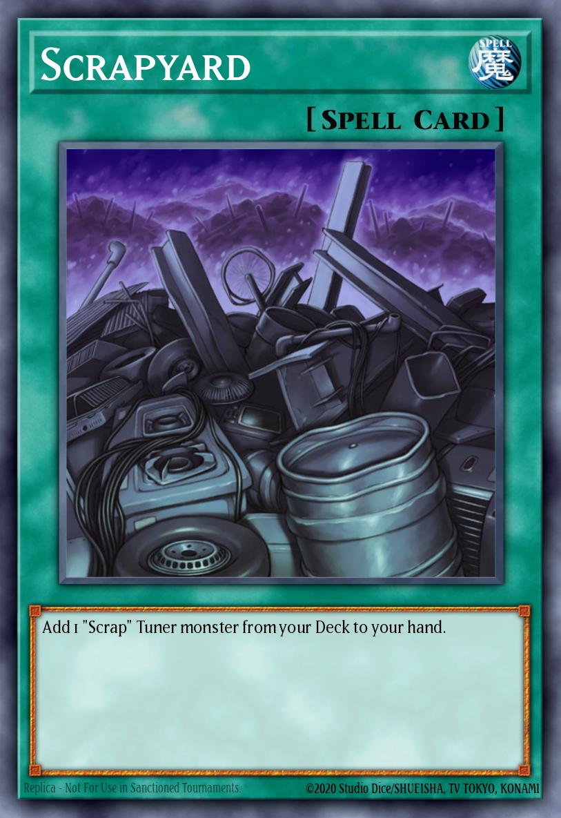 Scrapyard Super Rare DREV-EN047 Duelist Revolution Yugioh card