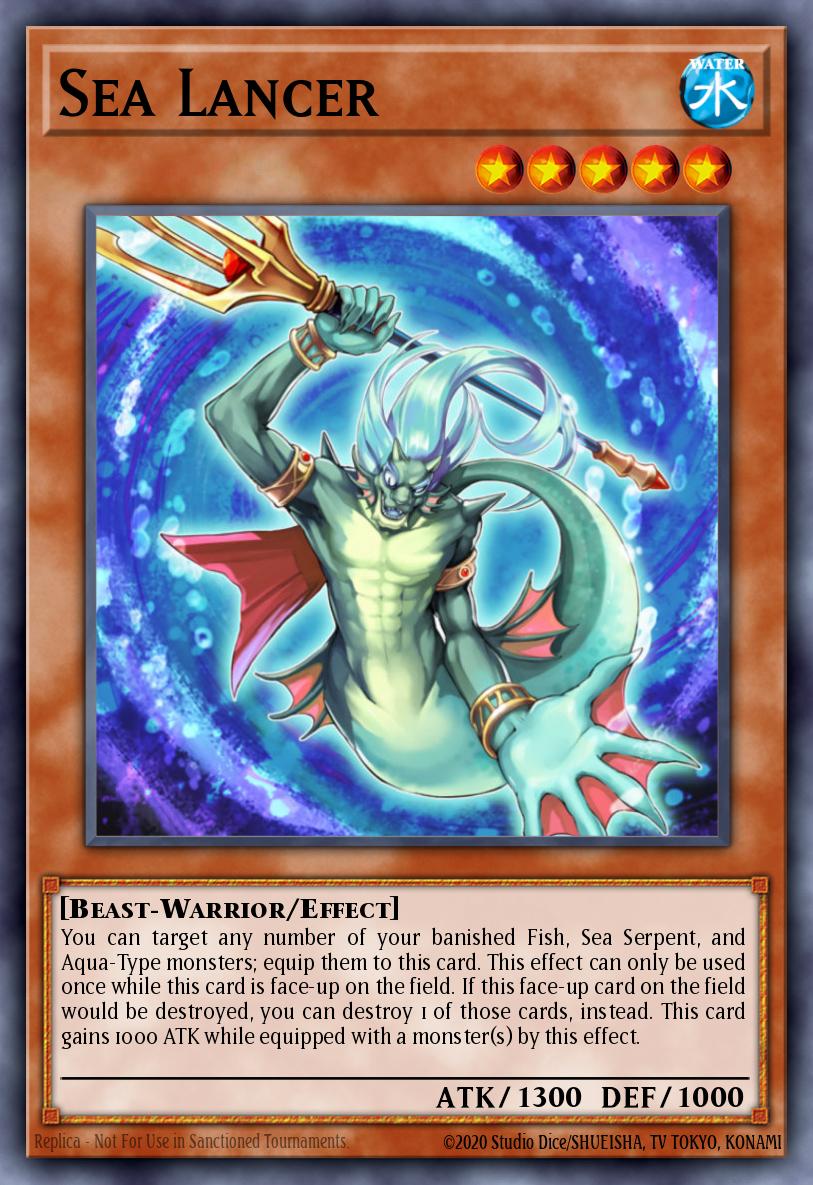 Sea Lancer Rare GENF-EN081 Generation Force Yugioh card
