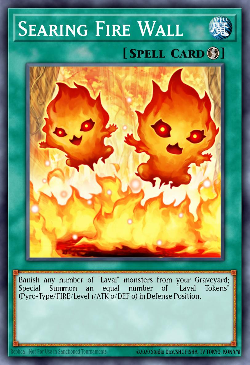 Searing Fire Wall Duel Terminal Normal Parallel Rare DT05-EN044 Duel Terminal 5a Yugioh card