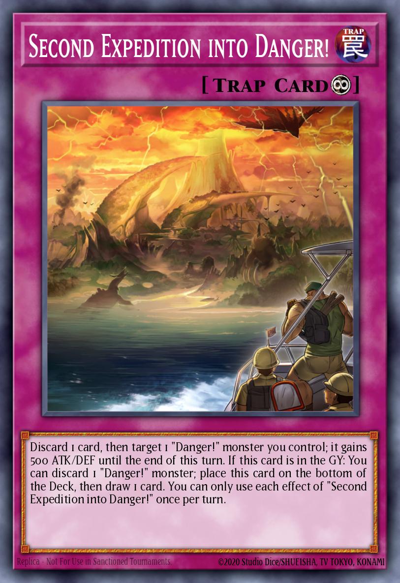 Second Expedition into Danger Super Rare SOFU-EN087 Soul Fusion Yugioh card