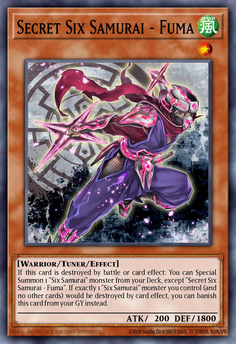 Secret Six Samurai - Fuma Ultra Rare DUOV-EN070 Duel Overload Yugioh card