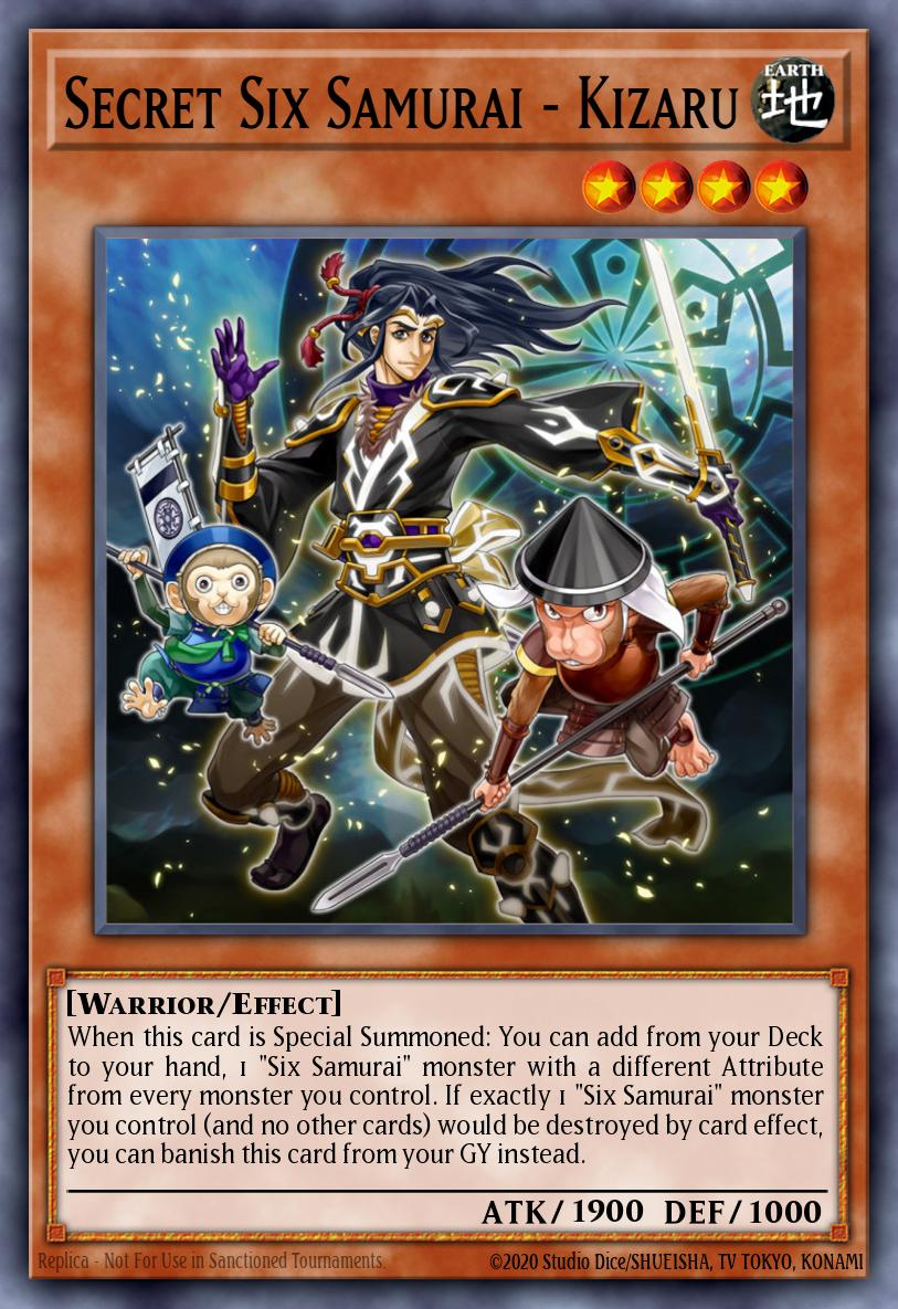 Secret Six Samurai - Kizaru Collector's Rare RA03-EN017 Quarter Century Bonanza Yugioh card