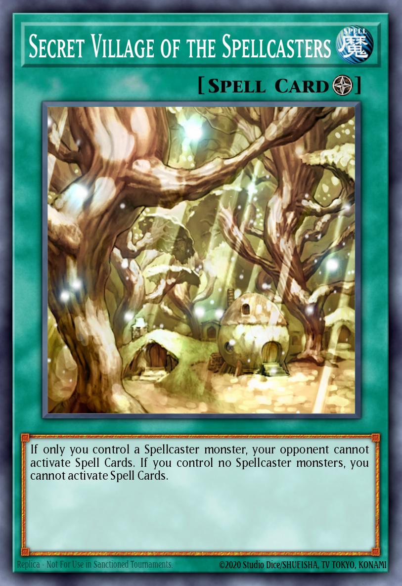 Secret Village of the Spellcasters Super Rare CSOC-EN061 Crossroads of Chaos Yugioh card