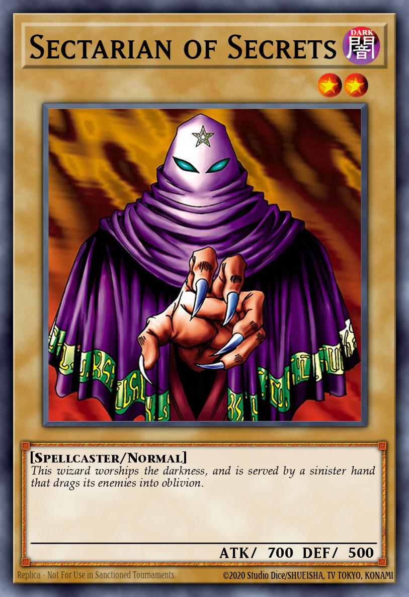 Sectarian of Secrets Common TP8-EN019 Tournament Pack 8 Yugioh card