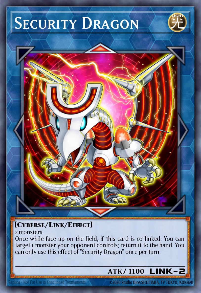 Security Dragon Ultra Rare BLC1-EN043 Battles of Legend Chapter 1 Yugioh card