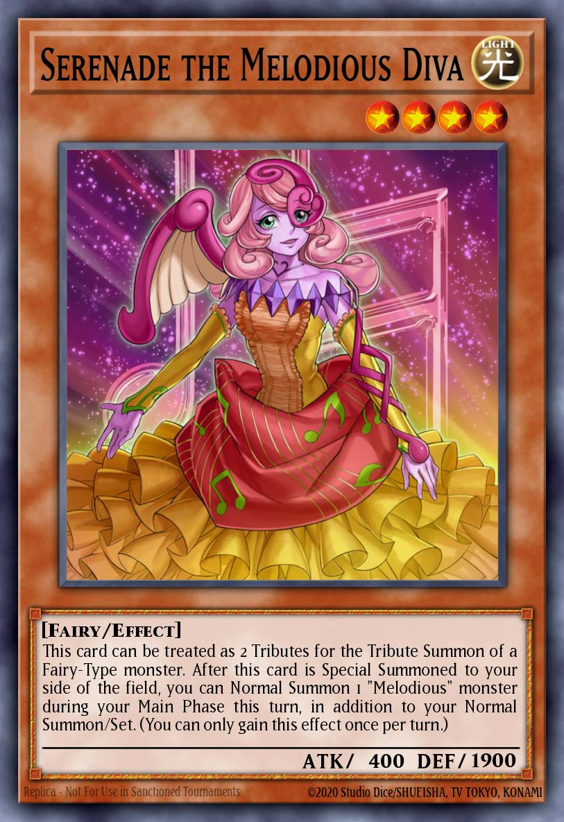 Serenade the Melodious Diva Common MP15-EN129 2015 Mega-Tin Mega Pack Yugioh card