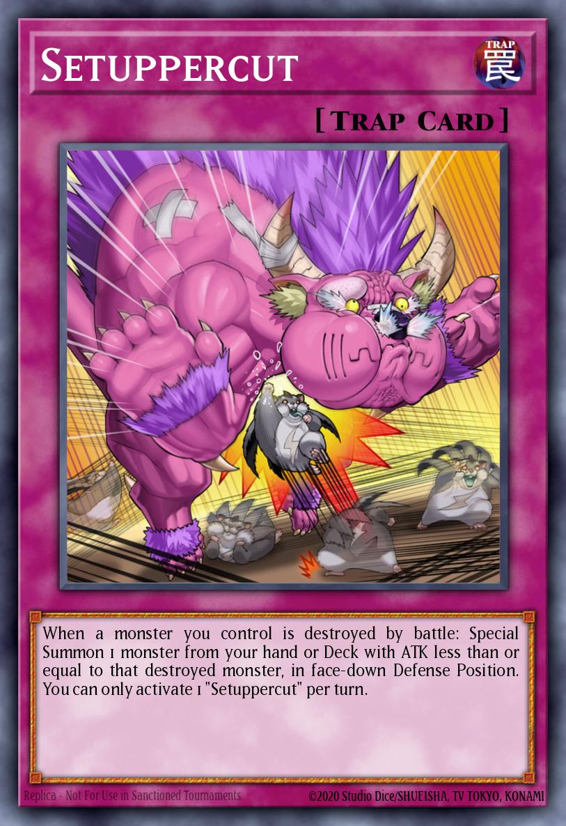 Setuppercut Common RIRA-EN078 Rising Rampage Yugioh card