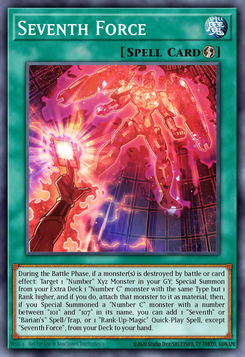 Seventh Force Super Rare LD10-EN037 Legendary Duelists Soulburning Volcano Yugioh card