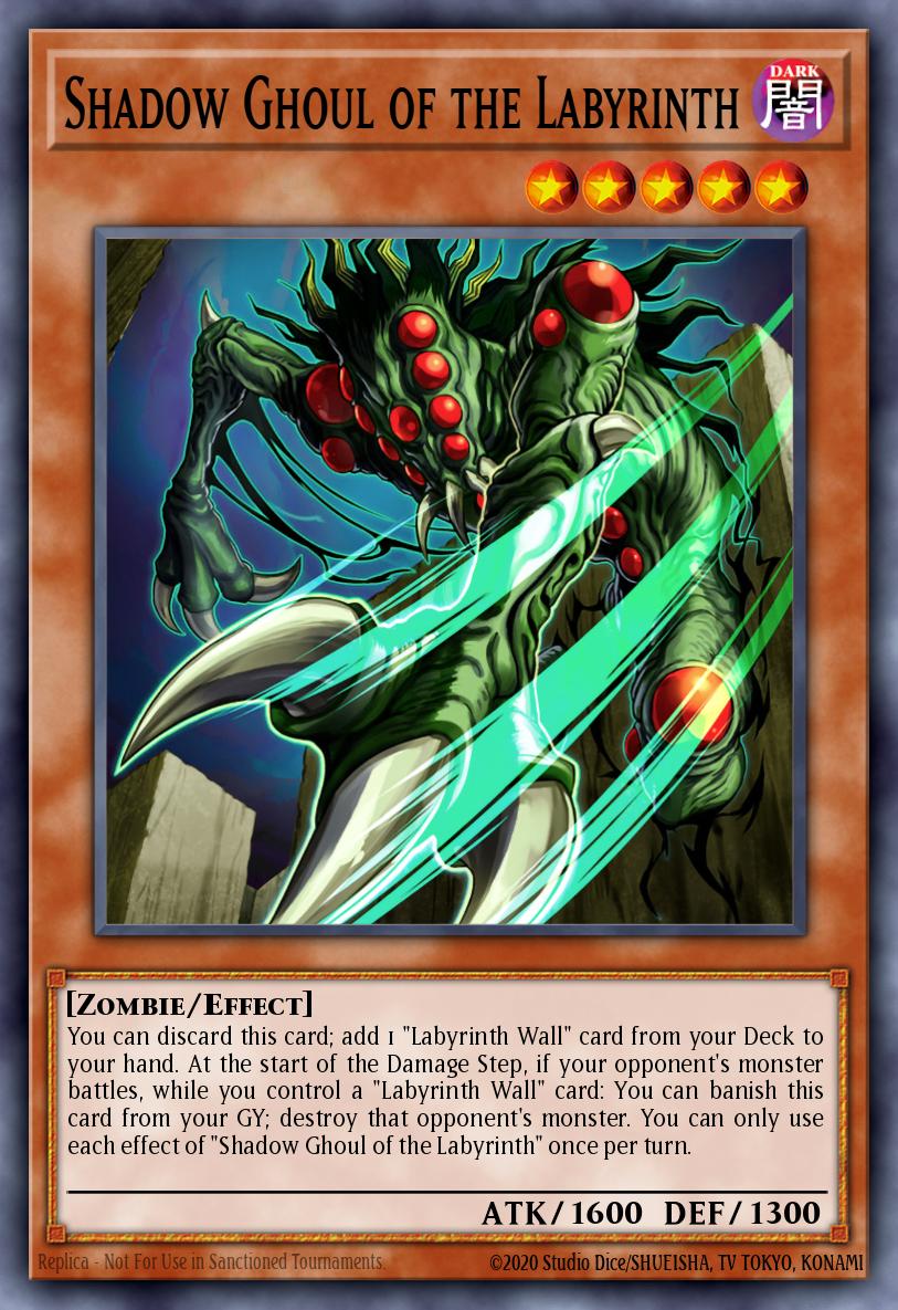 Shadow Ghoul of the Labyrinth Ultra Rare MP24-EN258 25th Anniversary Tin Dueling Mirrors Yugioh card
