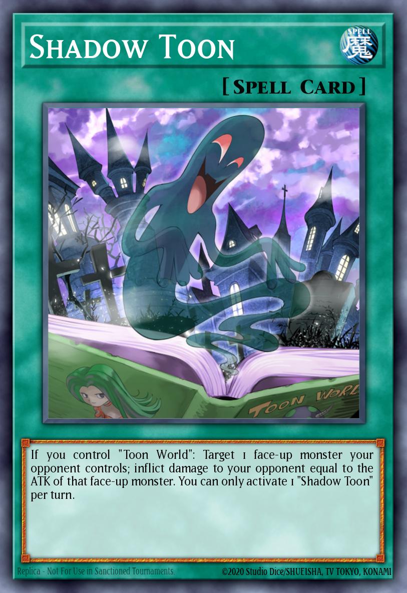 Shadow Toon Super Rare DRL2-EN025 Dragons of Legend 2 Yugioh card