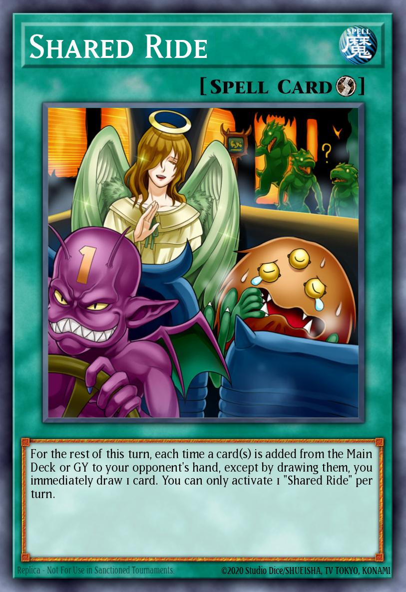 Shared Ride Ultra Rare BLGG-EN108 Battles of Legend: Glorious Gallery Yugioh card