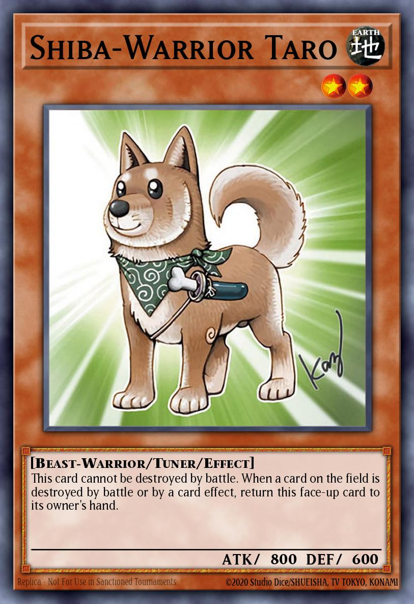 Shiba-Warrior Taro Ultra Rare YAP1-EN008 Anniversary Pack Yugioh card