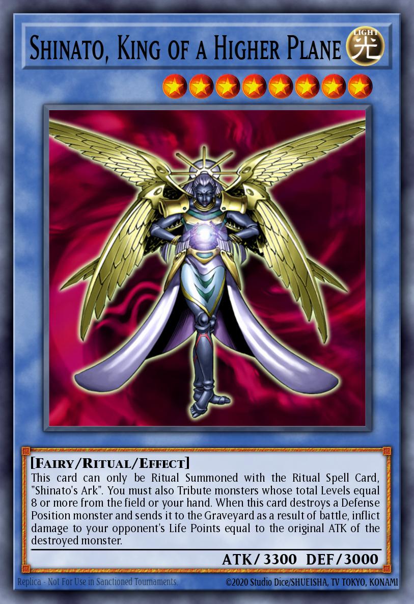 Shinato King of a Higher Plane Ultra Rare DCR-016 Dark Crisis Yugioh card