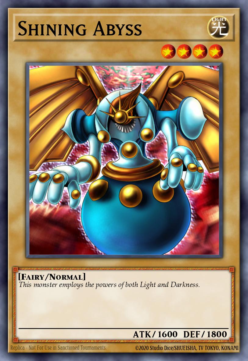 Shining Abyss Common DB1-EN212 Dark Beginning 1 Yugioh card