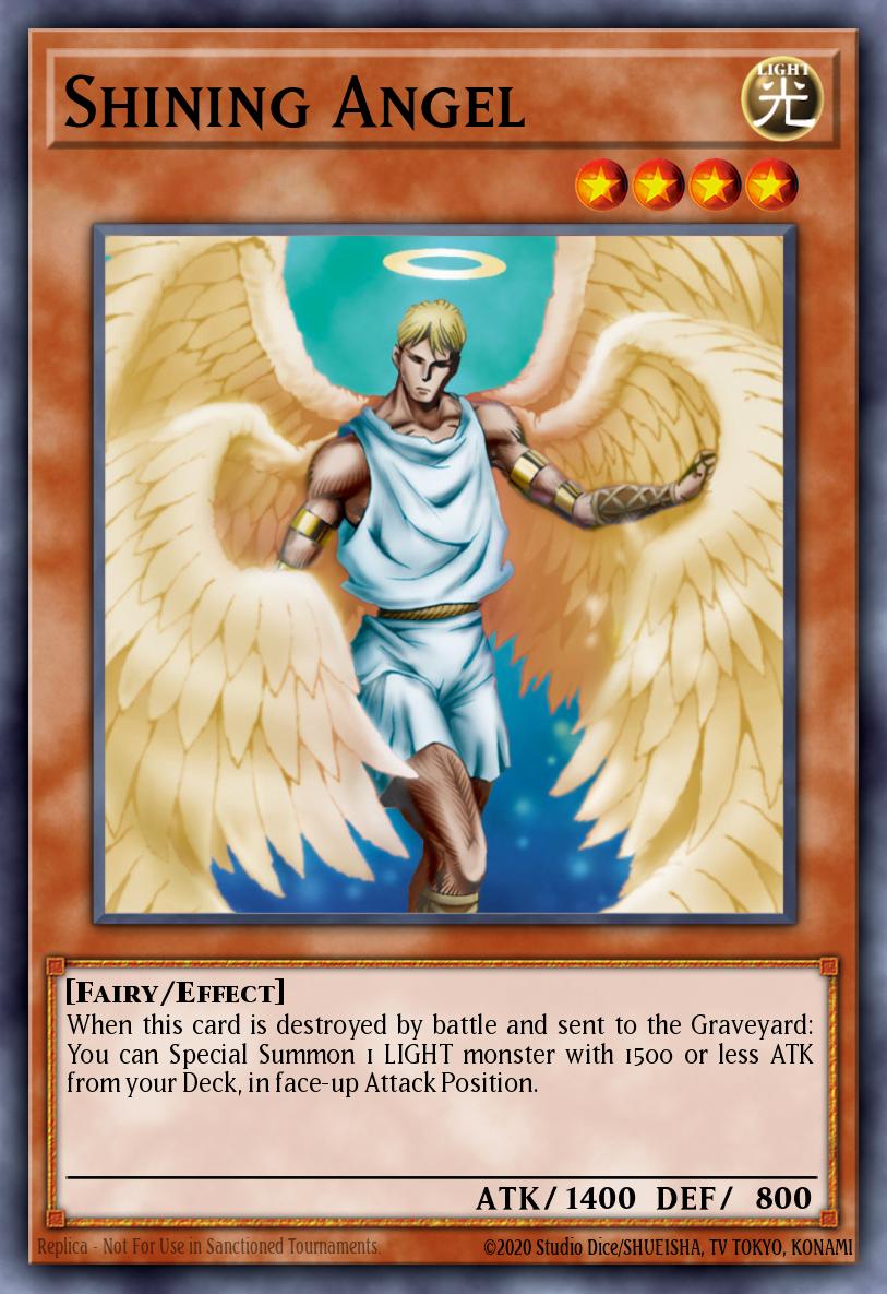 Shining Angel Common SDCR-EN018 Cyber Dragon Revolution Structure Deck Yugioh card