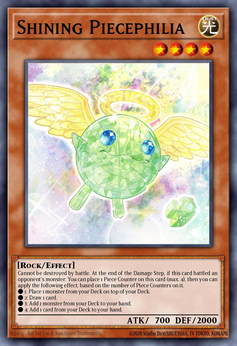 Shining Piecephilia Common BACH-EN032 Battle of Chaos Yugioh card