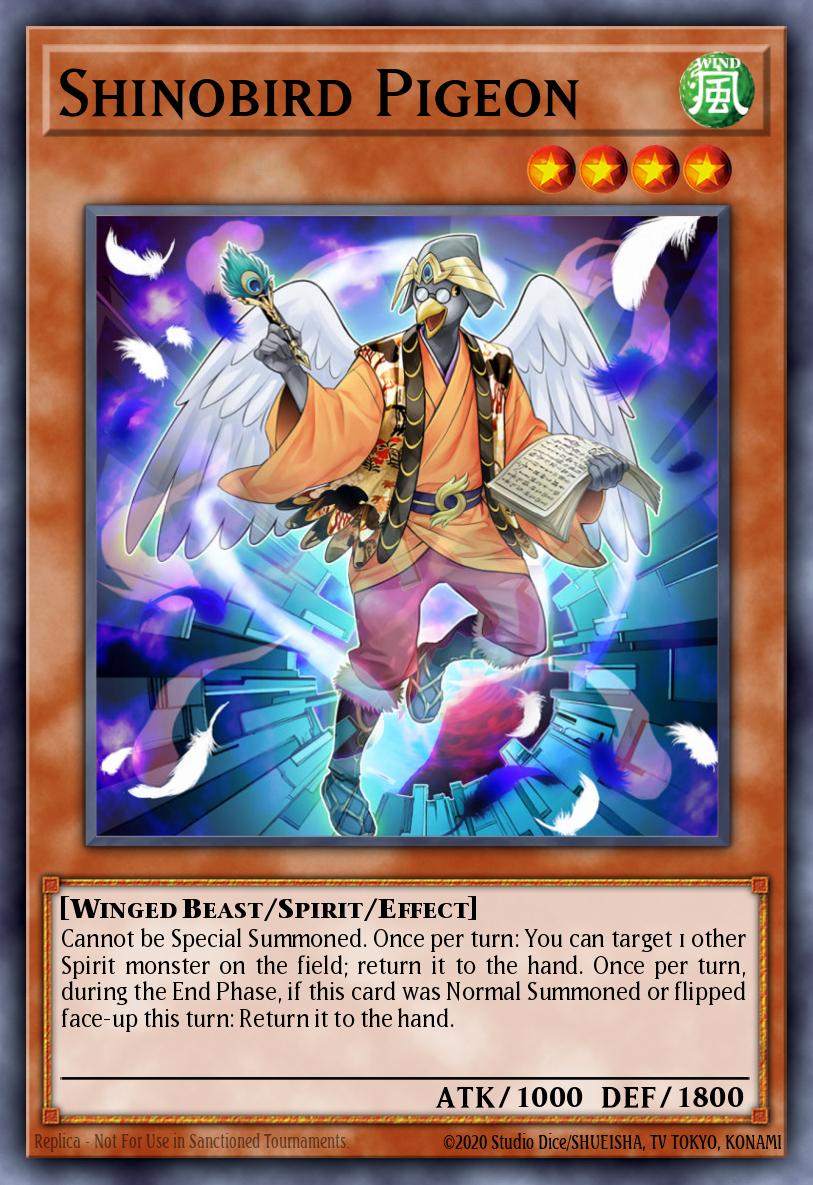 Shinobird Pigeon Common MP17-EN190 2017 Mega-Tin Mega Pack Yugioh card