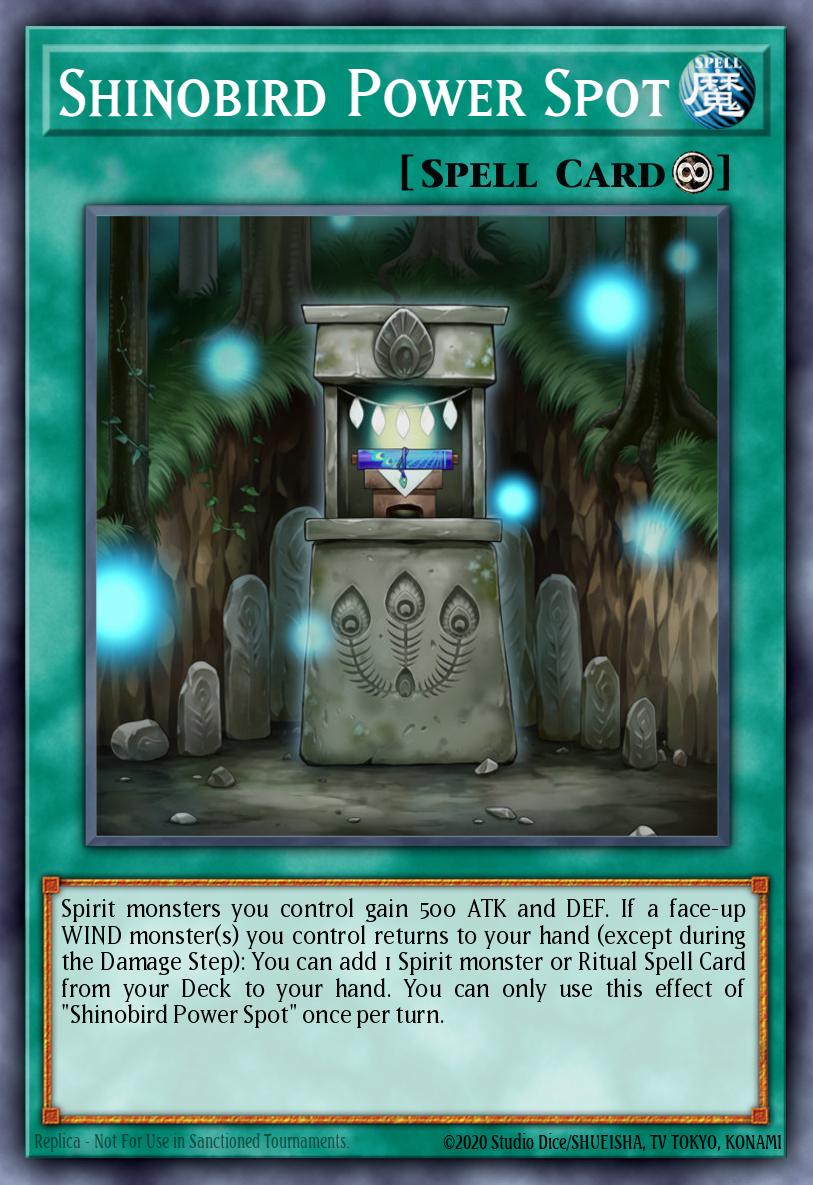 Shinobird Power Spot Common MP17-EN214 2017 Mega-Tin Mega Pack Yugioh card
