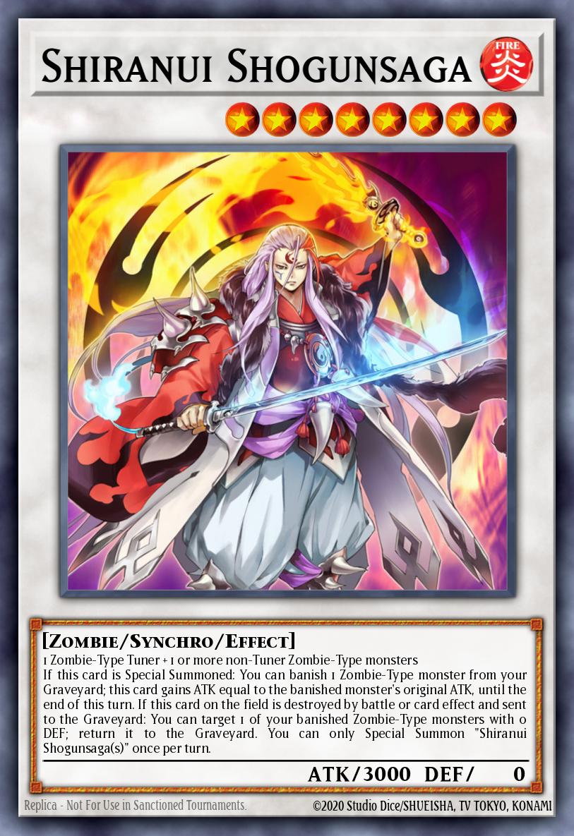 Shiranui Shogunsaga Ultra Rare MP16-EN212 2016 Mega-Tin Mega Pack Yugioh card