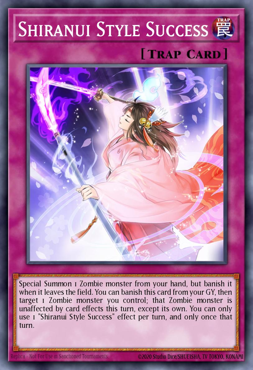 Shiranui Style Success Common SAST-EN074 Savage Strike Yugioh card