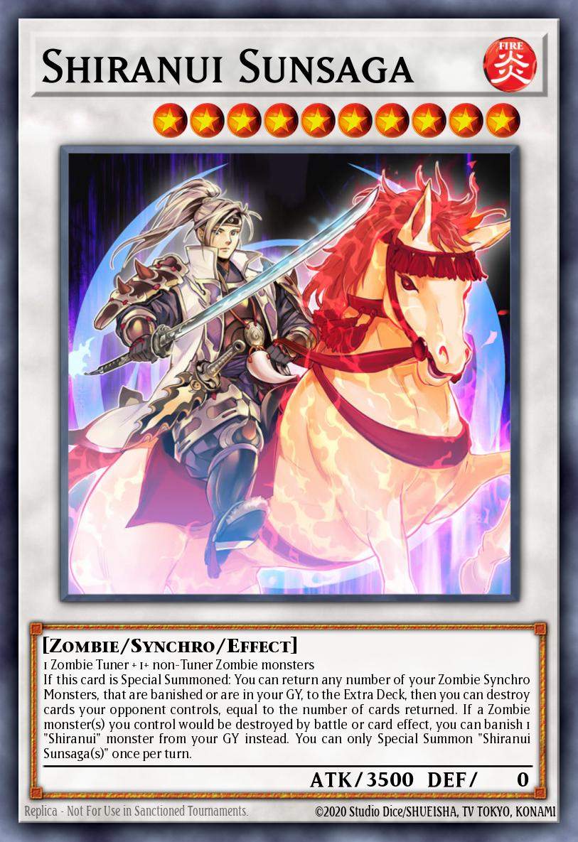 Shiranui Sunsaga Rare MP17-EN204 2017 Mega-Tin Mega Pack Yugioh card