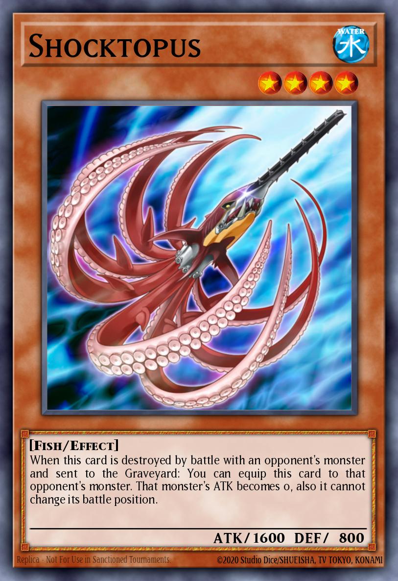 Shocktopus Common BP02-EN102 Battle Pack 2 War of the Giants Yugioh card