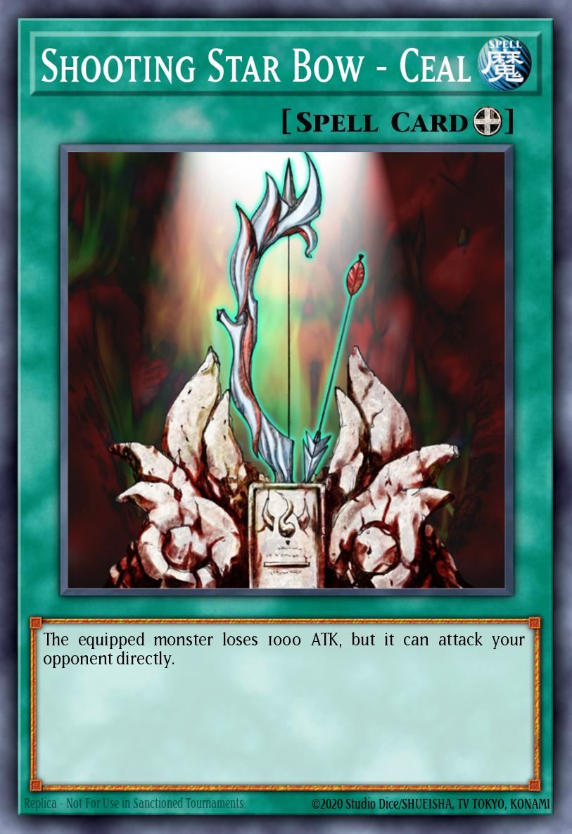 Shooting Star Bow - Ceal Common DCR-033 Dark Crisis Yugioh card