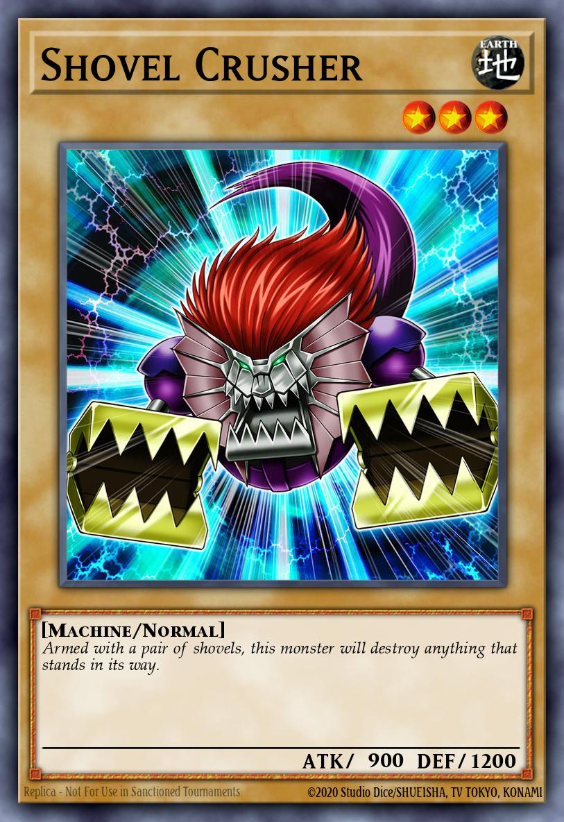 Shovel Crusher Common CP07-EN012 Champion Pack Game Seven Yugioh card