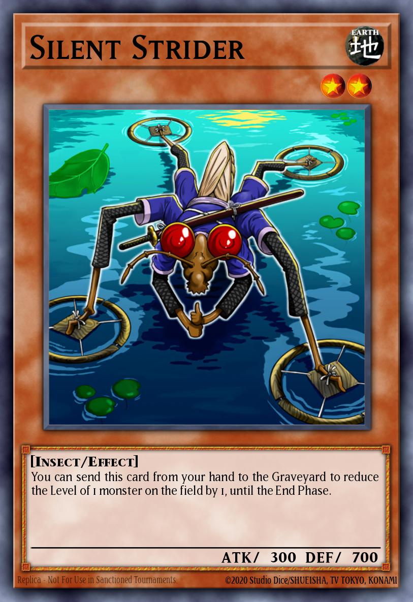 Silent Strider Common TDGS-EN036 The Duelist Genesis Yugioh card